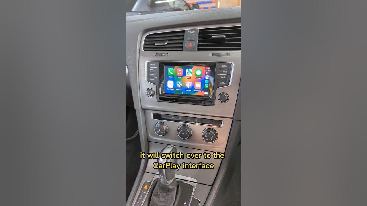 Wireless CarPlay in my 2012 VW Golf TDI : r/CarPlay