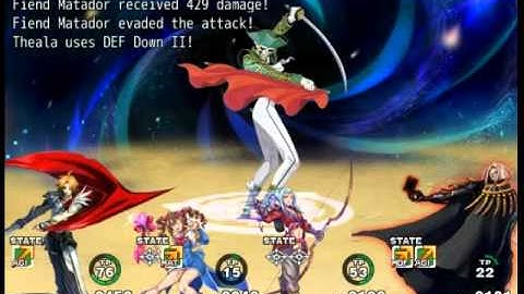RPG Maker VX Ace - Boss Battle Test 2 - Fiend Matador from SMT : Nocturne