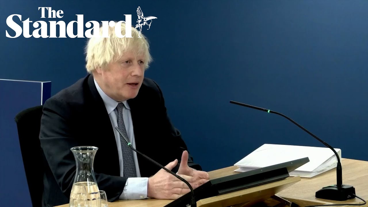 Boris Johnson Covid Inquiry in full: watch former PM give key evidence in final day of hearing