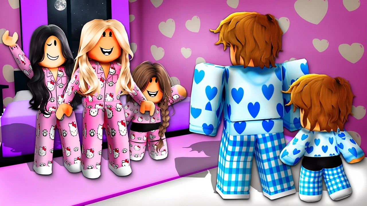 We Snuck Into a GIRLS ONLY PARTY in Brookhaven RP..