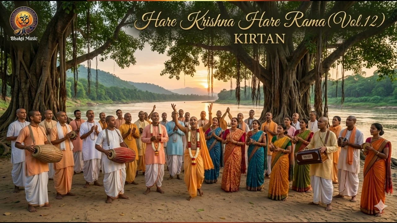 Hare Krishna Hare Rama  | KIRTAN | Joyful & Ecstatic | Bhakti Music Hindi