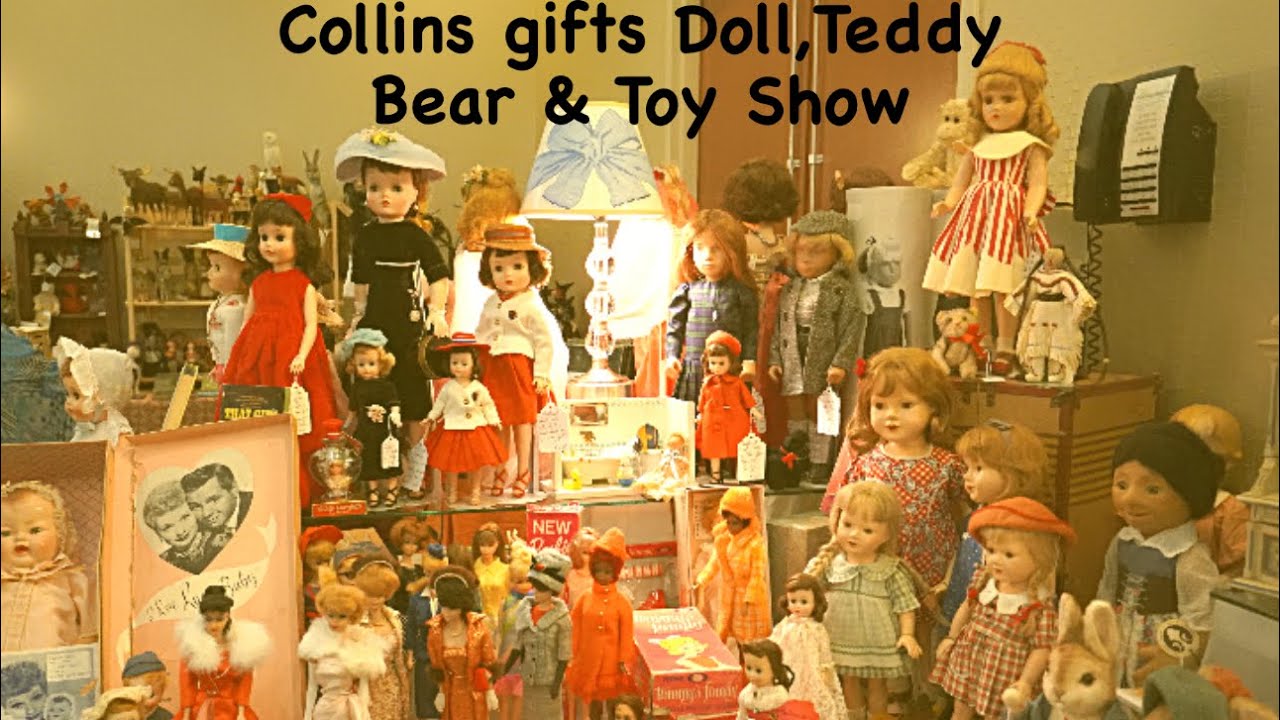 Come to a Doll,Teddy Bear&Toy Show With Me In Taunton Massachusetts 8.13.23Collins GiftsFull