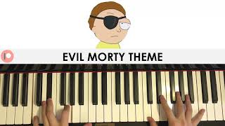 Rick and Morty - Evil Morty Theme (Piano Cover) | Patreon Dedication #263 screenshot 4