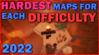[2022!] Hardest Maps for Each Difficulty | FE2