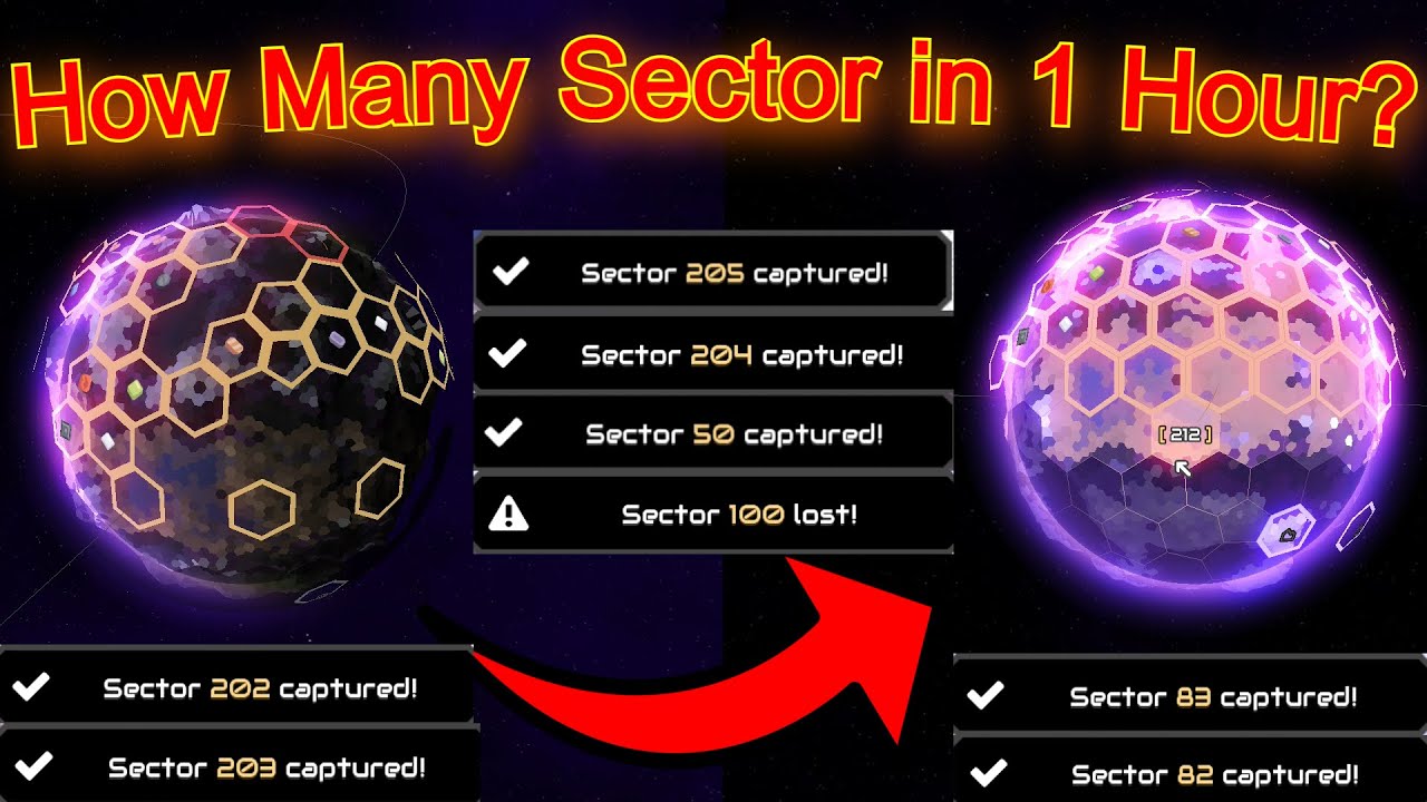 How Many Sectors Can You Capture in ONE Hour? | Mindustry Conquest