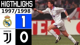 Real Madrid vs Juventus  UCL 1997/98 Higthlighs Final ▪ La Séptima