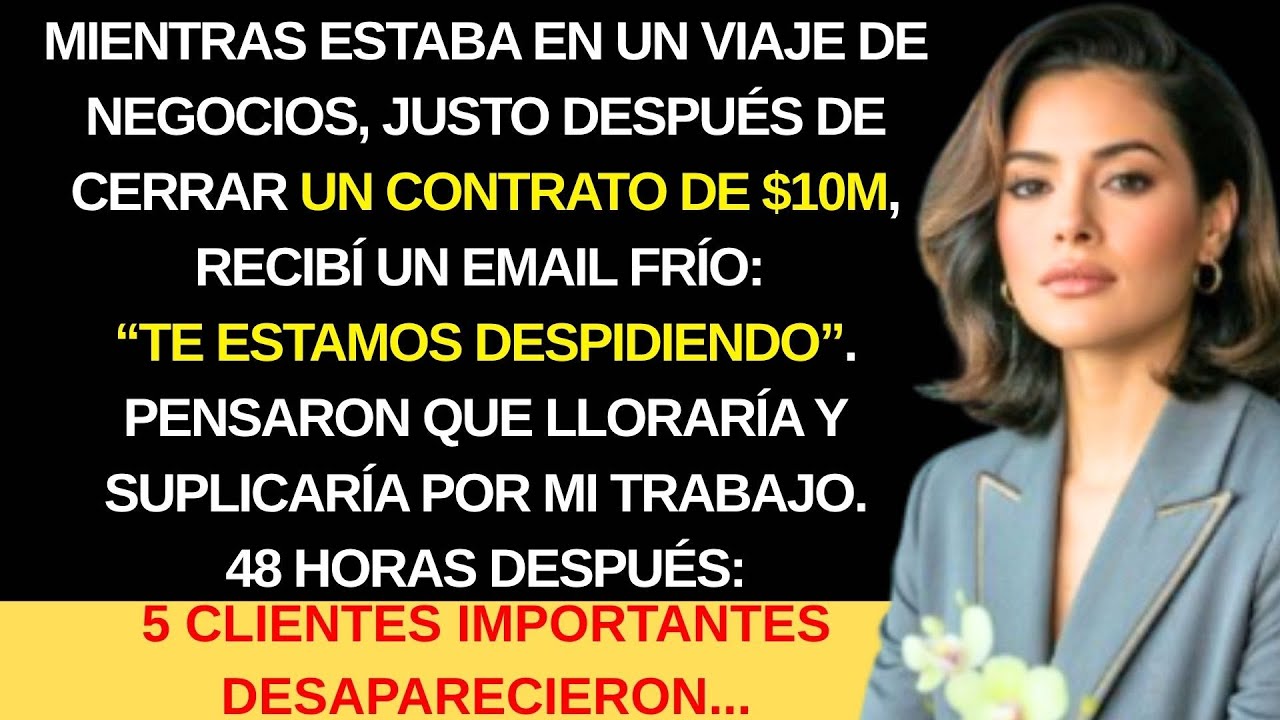 ME DESPIDIERON POR EMAIL, PERO ME CONVERTÍ EN CEO DE SU MAYOR COMPETIDOR...