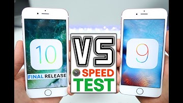 iOS 10 vs 9.3.5 Speed Test on ALL iPhones!
