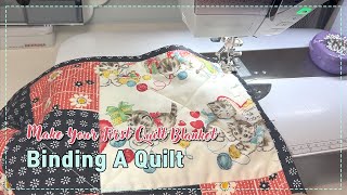 : Make Your First Quilt Blanket 4 / Binding a Quilt