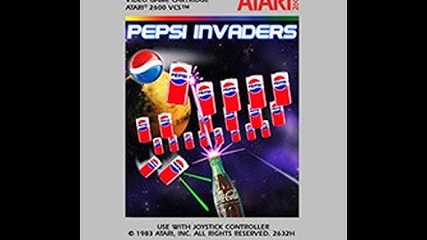 Atari 2600 - Pepsi Invaders