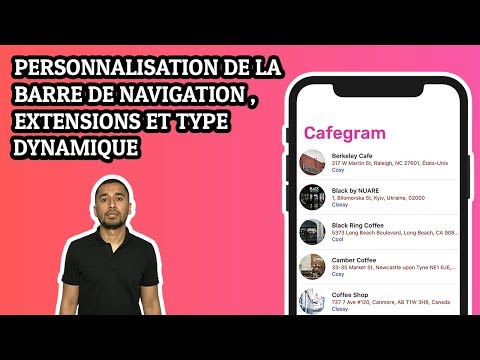 Vidéo: Comment changer la couleur de la barre de navigation dans Swift ?