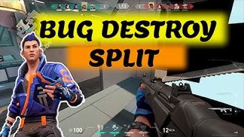 Bug that is destroying competitive Valorant wallhack Yoru map of Split