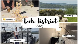 PhD Vlog #5: Travel Vlog: What to do in Lake District - Room Tour, Lakeside, Games, Food, Hiking