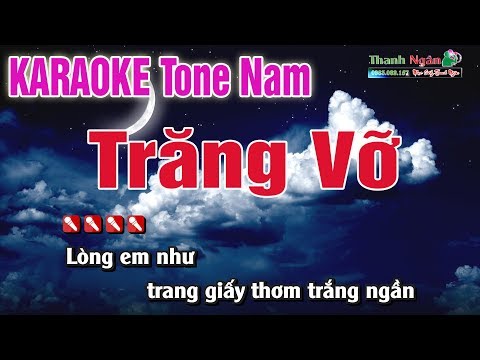 Trăng Vỡ Karaoke - Trăng Vỡ Karaoke Tone Nam 8795 - Nhạc Sống Thanh Ngân