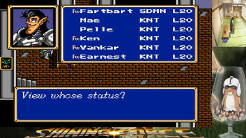 Shining Force Characters at Level 20 BEFORE Promotion Comparison