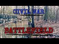 Metal Detecting a Civil War Battlefield