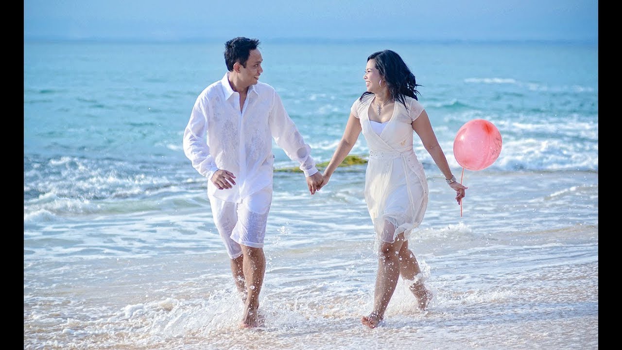 Foto Prewedding Di Pantai Tegal Wangi Bali Call Wa 08123996300 YouTube