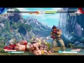 Street Fighter V online Ranked Match