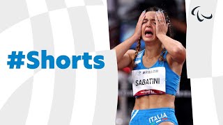 The stages of a race, featuring Ambra Sabatini. 🥇 🇮🇹 #Shorts