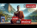  la voie du moine  5 secrets millnaires pour une vie moderne heureuse et apaise 