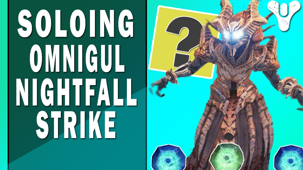 Destiny | SOLO'ing This Weeks Nightfall Strike! (Omnigul With Angry, Void Burn, & Juggler!)