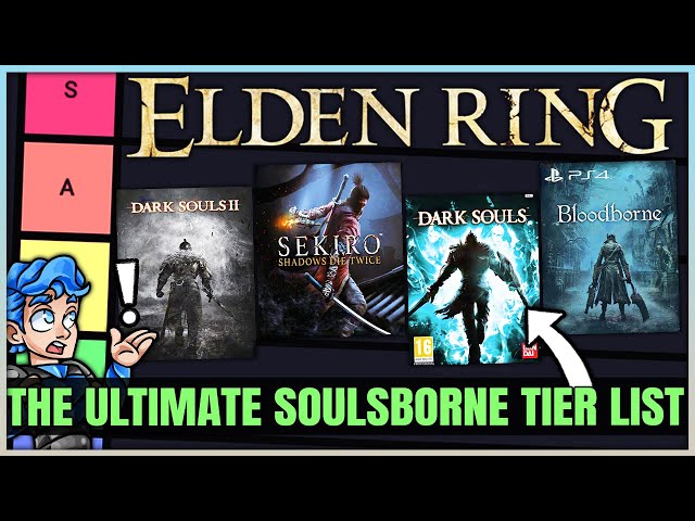 The ULTIMATE Soulsborne Game Tier List - Is Elden Ring the Best?  (Fun/Discussion) 