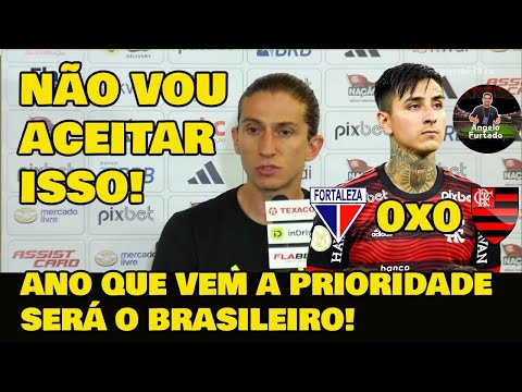 FILIPE LUÍS DETONA DARONCO! "ME IRRITARAM HOJE" ! OLHA O QUE ELE FALOU ! FORTALEZA 0x0 FLAMENGO