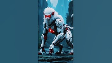 Super robot monkey 😱😱 #shorts #superrobot #monkey #ai #teamhyperforce #skeleton