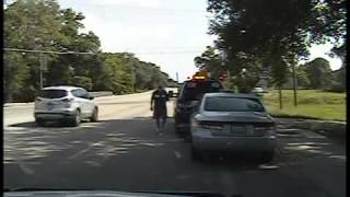 Sandra Bland Dashcam Police Footage from 25:01 to 25:32