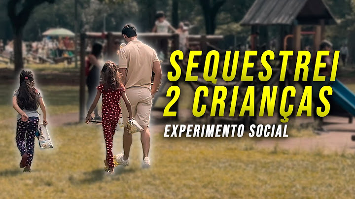RAPTANDO CRIANÇAS NA FRENTE DOS PAIS (EXPERIMENTO SOCIAL)