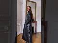 Full leather outfit by denic leather leatherlife sustainablefashion powerofleather