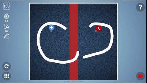 Check out how I solved level 103 in Brain It On! #BrainItOn