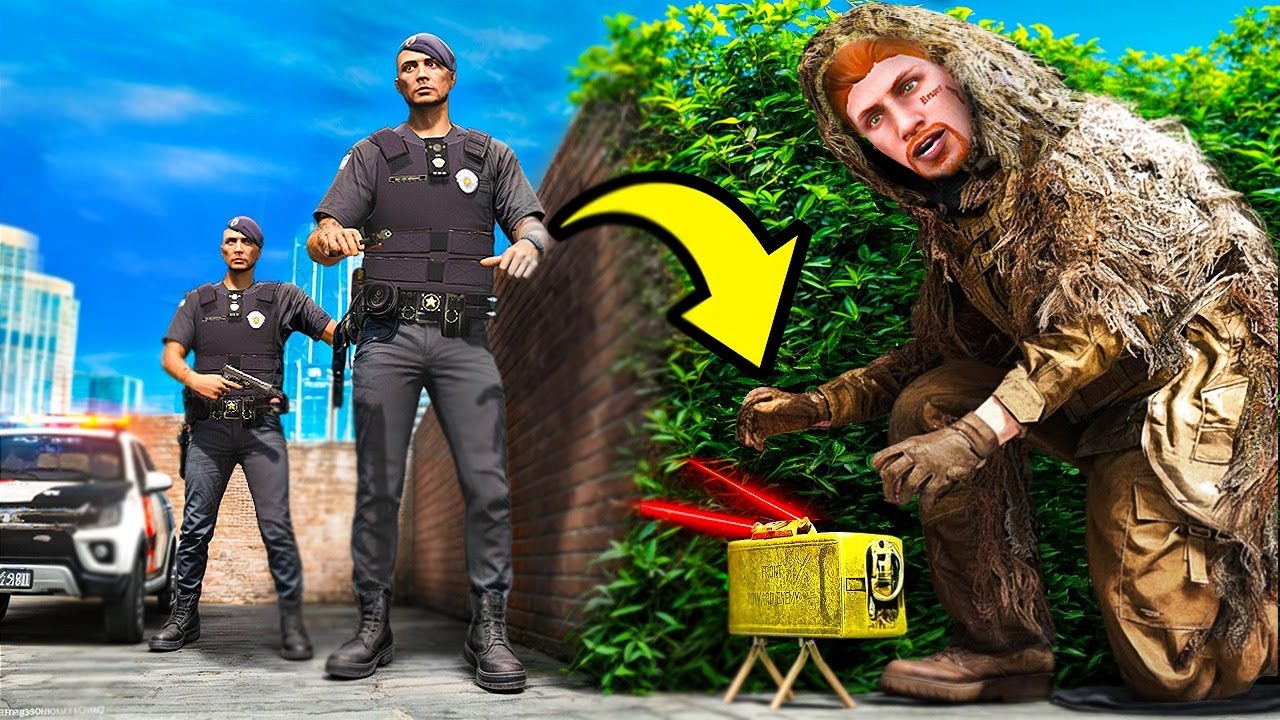 Jogando como ASSASSlN0 de ALUGUEL de SNIPER! (GTA 5 rp)