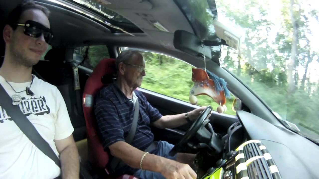 Grandpa Driving the Si YouTube