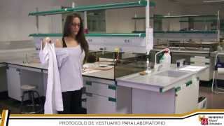 PROTOCOLO DE VESTUARIO EN LABORATORIO - YouTube