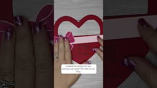 DIY Valentines Day Box of Chocolates Made with Cricut