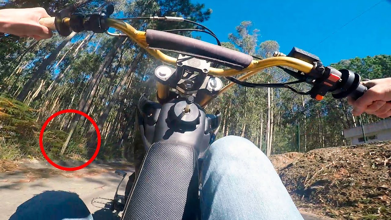 Tive um acidente a sacar cavalos de mota! - Loncin 125cc (Pit Bike)