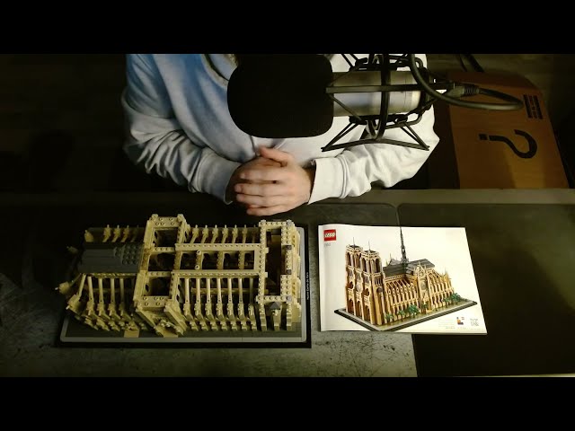 LEGO ASMR 🇫🇷 | ARCHITECTURE | Notre Dame de Paris | ÉPISODE 7/11