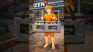 Lunchdrop Catering Delivery at Zen Japanese Fast Food ATX | Gig Work Run #lunchdrop #zen #food #atx