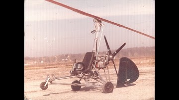 Part 1 of the 447 Commander Gyroplane original demo video