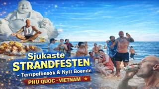 SJUKASTE beachfesten i mitt liv 🏝️🍺😎😱 Dubbla frukostar, nytt boende, gymbesök \u0026 tempel.
