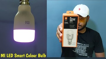 Mi B22 9 W Smart Bulb Unboxing & Review | Mobile Control LED Light | How to use Smart Bulb ?