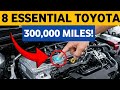 8 Essential Toyota Maintenance Tip To Make Your Car List 300,000 Miles