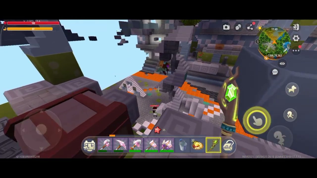 Sinh Tồn cực hạn Vùng Đất Chết siêu khó trong Mini World tập 6