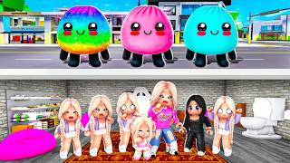 ZBUDOWAŁAM BUNKIER PRZED SQUISHY na BROOKHAVEN w ROBLOX! 😱