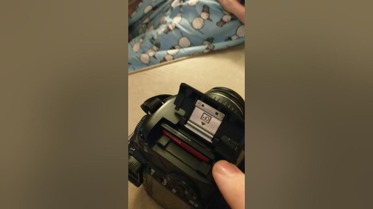 Rebel XTi Memory Card Removal YouTube
