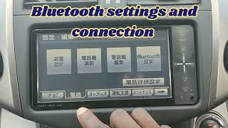 NSZT -W60 Toyota car radio map SD card,how to connect Bluetooth and password ERC unlock solutions