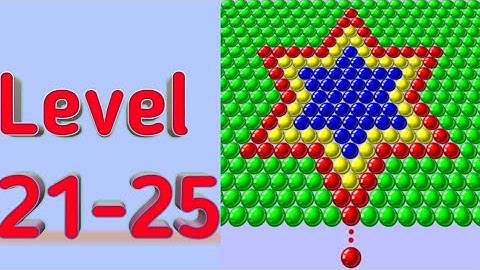 Bubble Pop - Bubble Shooter Level 21 22 23 24 25 Android Walkthrough
