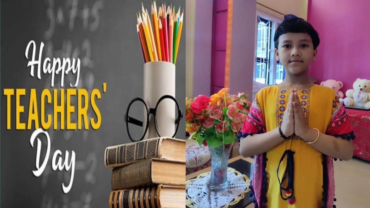 Teacher's day song | We love you teacher | class 2 | Drishti's Weblog ...