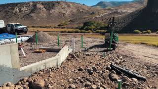 Deck Pier installation in rocky soil Wealth